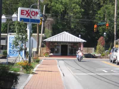 This area is a great place for a motorcycle ride