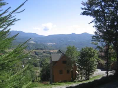 The valley of Banner Elk as viewed from Beech Mtn.